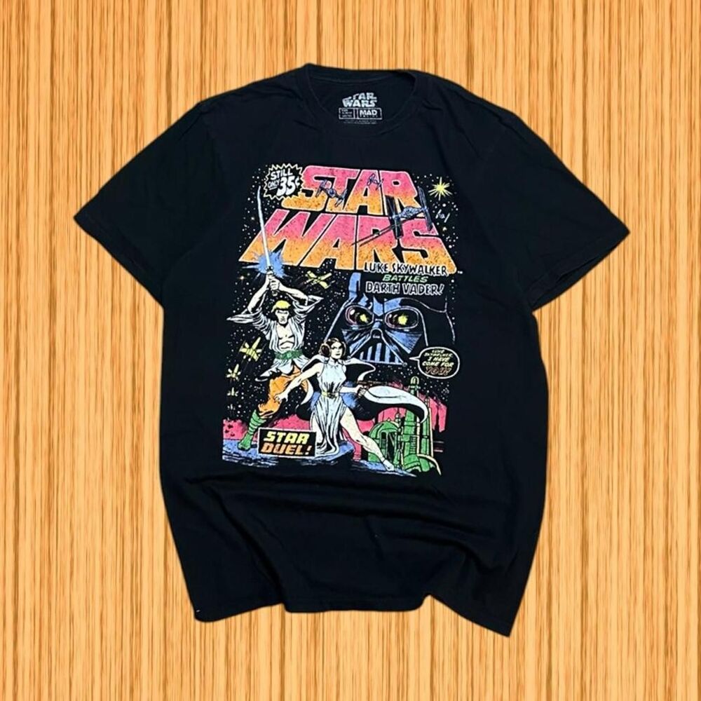 Star Wars Comic Cover Graphic T-Shirt